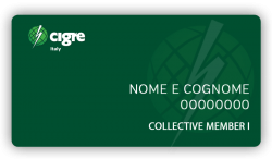 Collective Member I - CIGRE Italia
