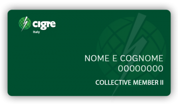 Collective Member II - CIGRE Italia